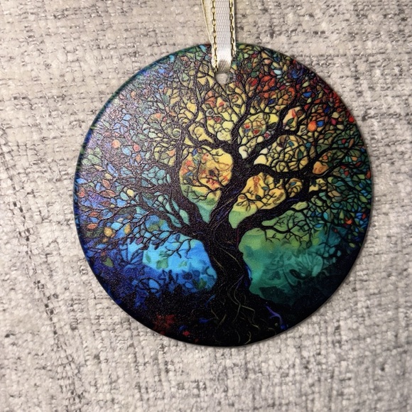 Colorful Tree of Life Ornament - Picture 6 of 7